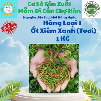 Ớt Xiêm Xanh (Tươi)