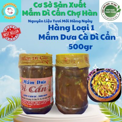 Mắm Dưa Cà Dì Cẩn 500g