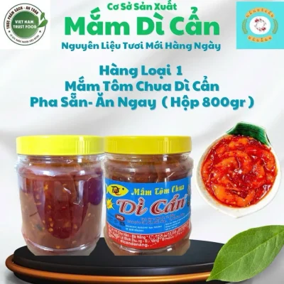 Mắm Tôm Chua Dì Cẩn 800g